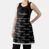 Elegant Black White Chocolate Staff Uniform Schort (Insitu)