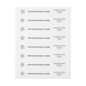 Elegant Black & White Custom Business Logo Wrap (Vel)