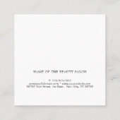 Elégant Blanc Faux Or Ciseaux Référence (Dos)