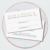 Elégant Blanc Faux Or Ciseaux Référence