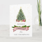 Elégant blanc Faux rose Parties scintillant Joyeux (Devant)