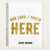 ÉLÉGANT BLANC MODERNE PERSONNALISABLE MARQUE VERIF (Devant)