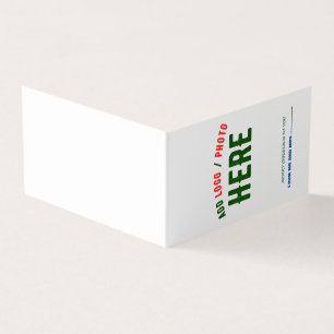 ÉLÉGANT BLANC PERSONNALISABLE MODERNE MARQUE VÉRIF