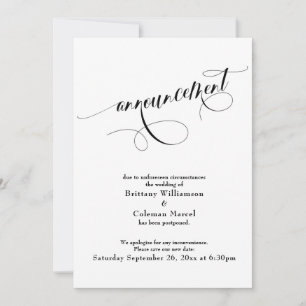 Elégant blanc repoussé Mariage Faire-part