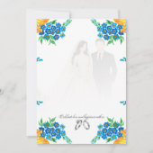 Elegant Blank Wedding Invitation – Fully Customiza (Devant)