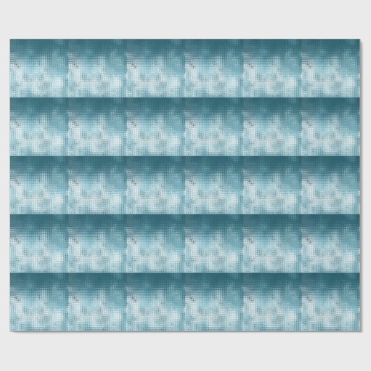 Elegant blauw Abstract: mooie achtergrond Cadeaupapier (Vlak)
