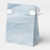 Elegant blauw Afstuderen Dank u Bedankdoosjes (Achterkant)