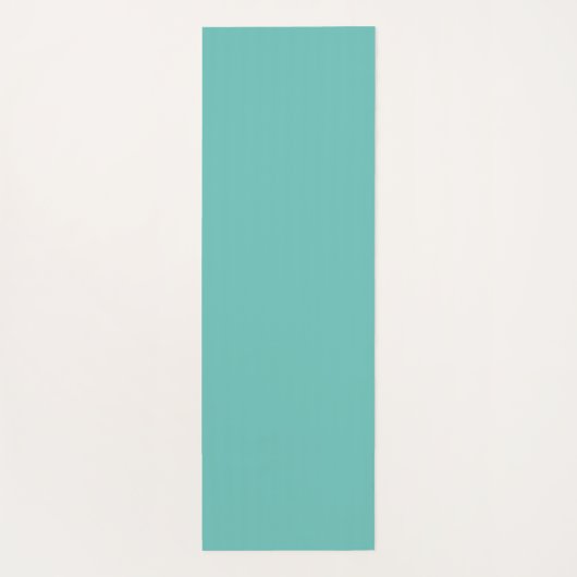 Elegant blauw blauwgroen waterpatroon oceaanmeergo yogamat (Achterkant)