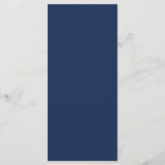 Elegant blauw en goud agaat menu (Achterkant)