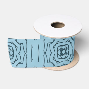 Elegant Blauw Geometrisch Lijn Kunst Naadloos Patr Lint