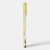 ELEGANT BLAUW IRIS FLOWERS Ivory Floral Case-Mate iPhone Case (Achterkant / Rechts)