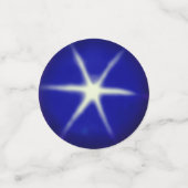 Elegant Blauw Saffier Edelstenen Confetti (Kleine voorkant)