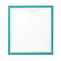 Elegant Blauwgroen Gold, op maat gesneden