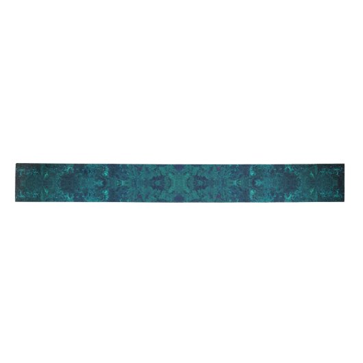 Elegant Blauwgroen Turquoise Gemstone Lint (Voorkant)