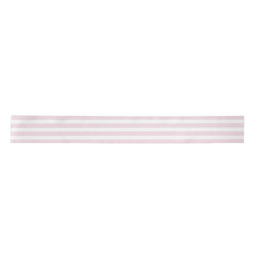 Elegant Bleek Roze en White Striped Lint (Voorkant)