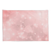 Elegant Bleek Roze Sparkly-ontwerp Kussensloop (Achterkant-Rechts)