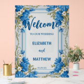 Élégant bleu et blanc Mariage de fleurs Hydrangea (Mariage)