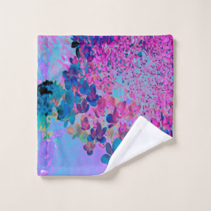 Élégant bleu foncé et lumière magenta Hydrangea
