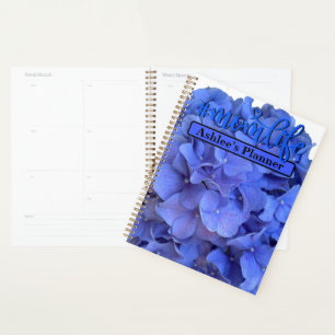 Elégant bleu perwinkle hydrangée florale