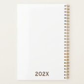 Élégant bleu violet Magenta Gold 2024 (Dos)