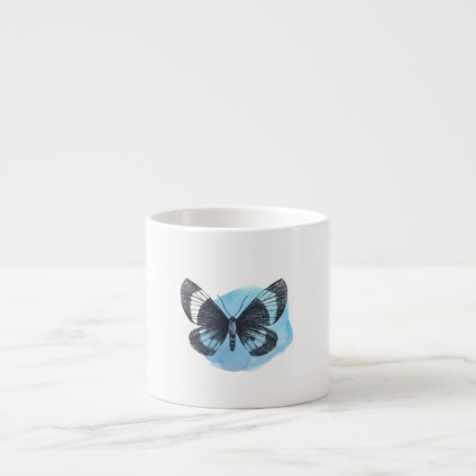 Élégant Bliss papillon café Mug (Devant)