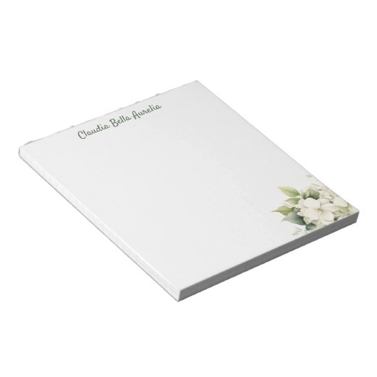 élégant bloc-notes design (Incliné)