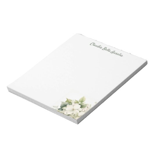 élégant bloc-notes design (Tourné)