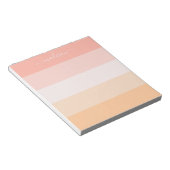Élégant bloc-notes rose pâle (Incliné)