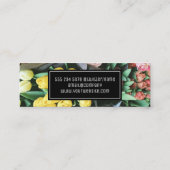 Elegant Bloemboeket | Bloemisterij Catering Mini Visitekaartje (Achterkant)