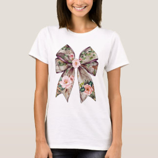 Elegant bloemboog ontwerp - Romantische Natuur-Ins T-shirt