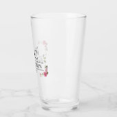 Elegant Bloemen Bruiloft Favor Gift Glas (Links)