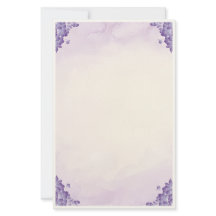 Elegant bloemenbriefpapier
