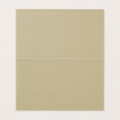 Elegant Bloemengroen Bruiloft Tafel Plaats Kaart (Binnenkant ongevouwen)