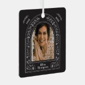 Elegant bloemenmonument metalen ornament (Voorkant Rechts)