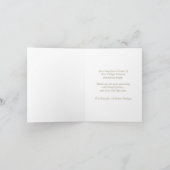 Elegant Bloemenpatroon Bedankt voor uw donatie (Binnen)