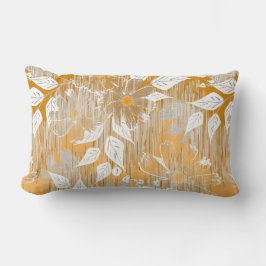 Elegant bloemenpatroon. kussen