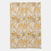 Elegant bloemenpatroon. theedoek (Verticaal)