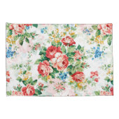 Elegant bloemmotief met Rozen ontwerpelement Kussensloop (Achterkant-Rechts)