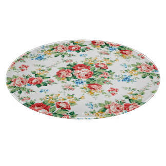 Elegant bloemmotief met Rozen ontwerpelement Snijplank