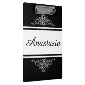 Elegant bloemontwerp klembord (Rechts)