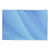 Elegant Blue Abstract Geometrische achtergrond | Kussensloop (Achterkant-Links)