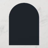 Elegant Blue and Gold Luxury Wedding Invitation (Dos)