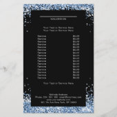 Elegant Blue, beide zijden brochure (Voorkant)