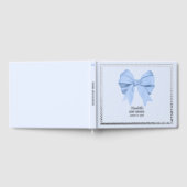 Elegant Blue Bow It's a Boy Baby Shower Silver (Complet)