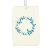 Elegant Blue Butterfly Luchtverfrisser (Achterkant)