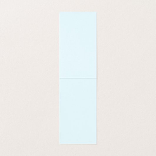 Elégant Blue Gold Leaf Mariage Ceremony Programme (Inside Unfolded)