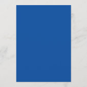 Elegant Blue Gray Calligraphy Script Weddenschap Menu (Achterkant)