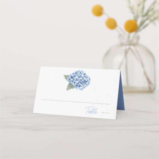 Elegant Blue Hydrangea Floral Wedding (Voorkant)