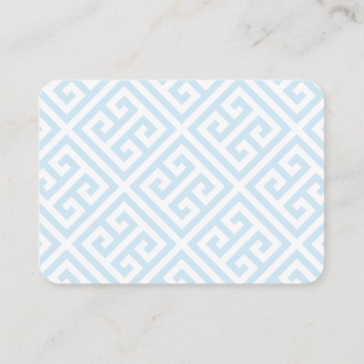 Elegant Blue Hydrangeas QR Code Vrijgezellenfeest  Informatiekaartje (Achterkant)