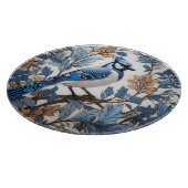 Elegant Blue Jay William Morris geïnspireerd Snijplank (Hoek)
